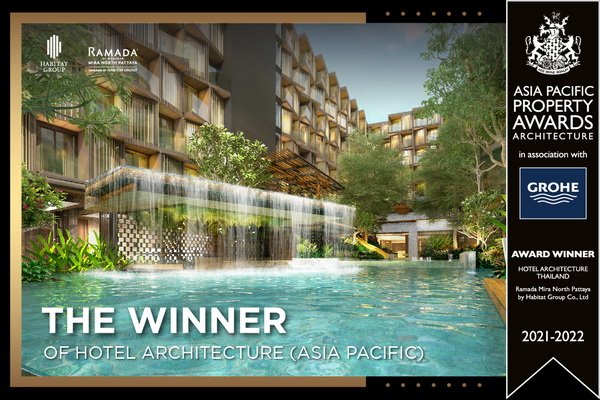 Habitat Delighted Ramada Mira North Pattaya Win a Prize Asia Pacific Property Awards