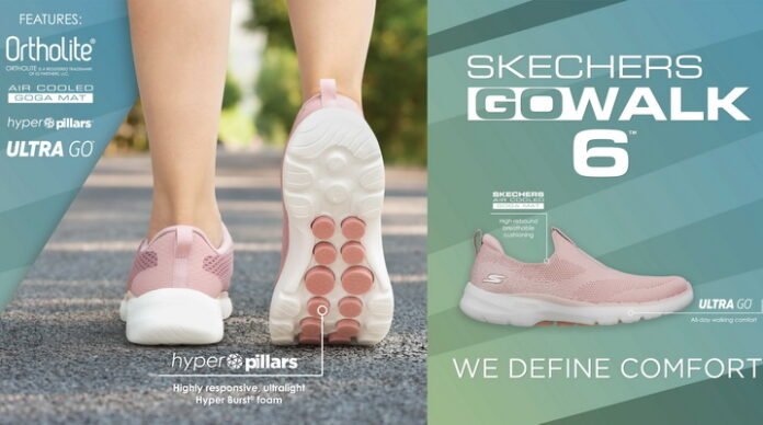SKECHERS Launch GOwalk6 Ultimate Comfort With Every Movement