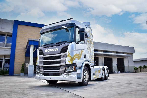 Scania Siam Celebrating 35 Years Presenting Trucks for Our Customers