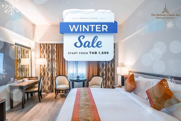 Heritage Chiang Rai Hotel and Convention Winter Sale 2023 Promotion