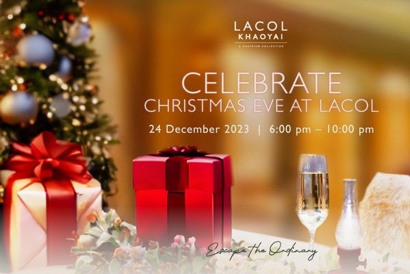 Celebrate Christmas and New Year Lacol Khaoyai – A Chatrium Collection