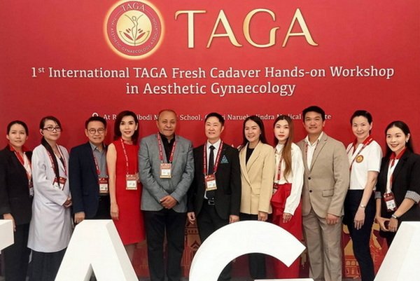 TAGA Workshop Form Soft Cadaver in Gynecology Beauty First Time in Thailand and Asia